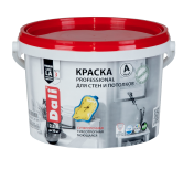 Краска акр. д/стен и потолков Professional DALI база А 2,5л Краска акр. д/стен и потолков Professional DALI база А 2,5л