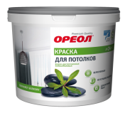 Краска ВД Ореол белоснежная для потолков 3 кг/4 Краска ВД Ореол белоснежная для потолков 3 кг/4