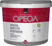 Краска ВДАК Ореол д/стен и пот. моющ. 13кг