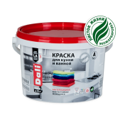 Краска лат. для влажных помещений (кухня и ванная) DALI 2,5л Краска лат. для влажных помещений (кухня и ванная) DALI 2,5л