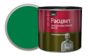 Краска МА "Расцвет" зеленая 1,9 кг/6