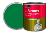 Краска МА "Расцвет" зеленая 2,7кг/6