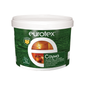 Защитно-декоративный состав EUROTEX-сауна 0,9кг/6 Защитно-декоративный состав EUROTEX-сауна 0,9кг/6