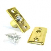 Т03798 Фиксатор дверной 588 В с шариком хром Т03798 Фиксатор дверной 588 В с шариком хром