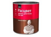 Эмаль "Расцвет" для пола золотисто-коричн. 2,7кг/6шт.