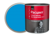 Грунт - эмаль по ржавчине "Расцвет" голубая 2,7кг/6