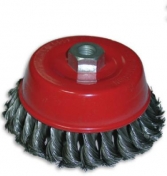 3491890 Щетка-крацовка "чашка" с гайкой, вит.провол.90мм/М14х2 3491890 Щетка-крацовка "чашка" с гайкой, вит.провол.90мм/М14х2