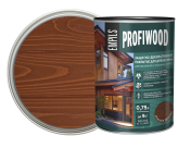 Красное дерево PROFIWOOD 0,75л/0,7кг защитно- декоративное покрытие для древесины Красное дерево PROFIWOOD 0,75л/0,7кг защитно- декоративное покрытие для древесины