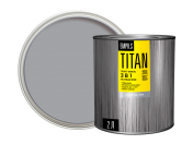 Грунт - эмаль по ржавчине ОРЕОЛ TITAN серый 2,7кг/2