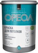Краска ВД Ореол белоснежная для потолков 1,3 кг/6