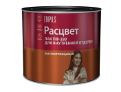 Лак "Расцвет" для внутренней отделки 1,6кг/6шт.