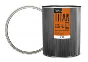 Грунт - эмаль быстросохнующая ОРЕОЛ TITAN матовая белая RAL 9010 0,9кг/4