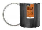 Грунт - эмаль быстросохнующая ОРЕОЛ TITAN матовая белая RAL 9010 2,7кг/2