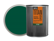 Грунт - эмаль быстросохнующая ОРЕОЛ TITAN матовая зеленая RAL 6005 0,9кг/4