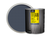 Грунт - эмаль по ржавчине ОРЕОЛ TITAN графитовый серый RAL 7024 0,75л/4 Грунт - эмаль по ржавчине ОРЕОЛ TITAN графитовый серый RAL 7024 0,75л/4