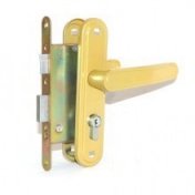 Т00663 Димитровград Зенит ЗВ4-3.03 золото Замок врезной с/руч (15)