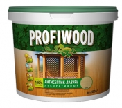 Антисептик-лазурь PROFIWOOD декоративный вд Белый 2,5кг Антисептик-лазурь PROFIWOOD декоративный вд Белый 2,5кг