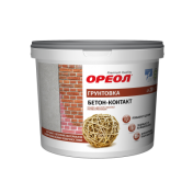Грунтовка Бетон-контакт "Ореол" вд полиакрил. для нар. и внут. работ 12кг Грунтовка Бетон-контакт "Ореол" вд полиакрил. для нар. и внут. работ 12кг