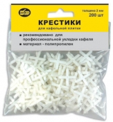 3980760 Крестики для плитки 6мм уп.75шт. 3980760 Крестики для плитки 6мм уп.75шт.