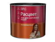 Лак "Расцвет" для наружных работ 0,7кг/14шт.